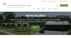 Desktop Screenshot of hotellosrios.com